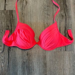H&M Neon Pink Bathing Suit Top